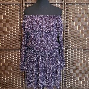 MICHAEL Michael Kors Black Dress with White Dots